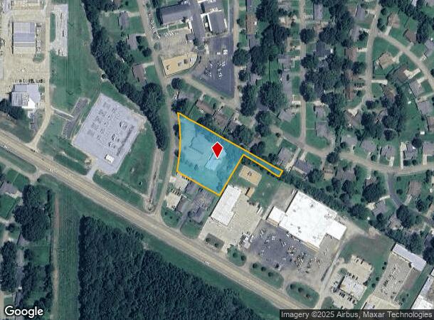 309 Morrison Dr, Clinton, MS Parcel Map
