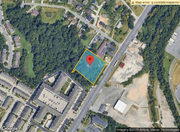  8110 Washington Blvd, Jessup, MD Parcel Map