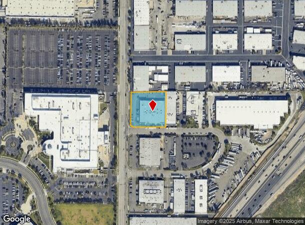  1815 Ritchey St, Santa Ana, CA Parcel Map