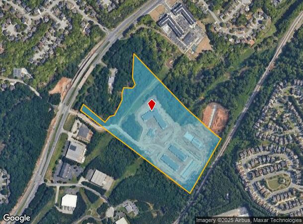  1770 Peachtree Industrial Blvd, Duluth, GA Parcel Map