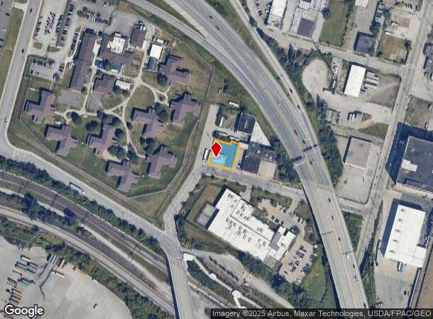  3403 Croton Ave, Cleveland, OH Parcel Map