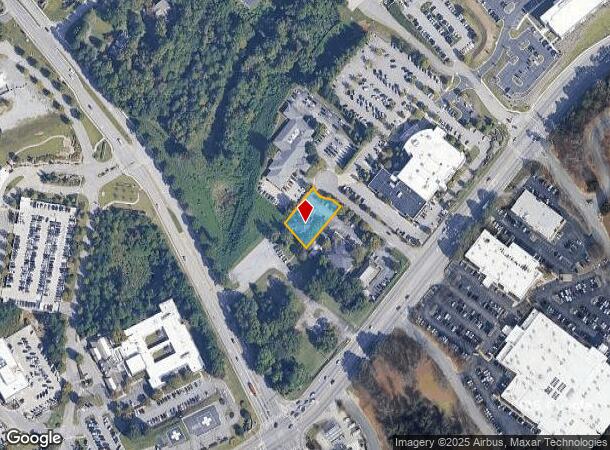 1287 Sims St, Gainesville, GA Parcel Map