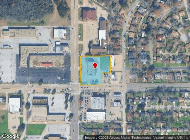  1057 W Camp Wisdom Rd, Dallas, TX Parcel Map