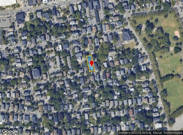  51 Willow St, Providence, RI Parcel Map