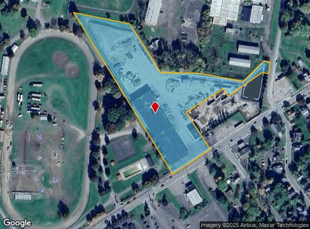 15 Main St, Apalachin, NY Parcel Map