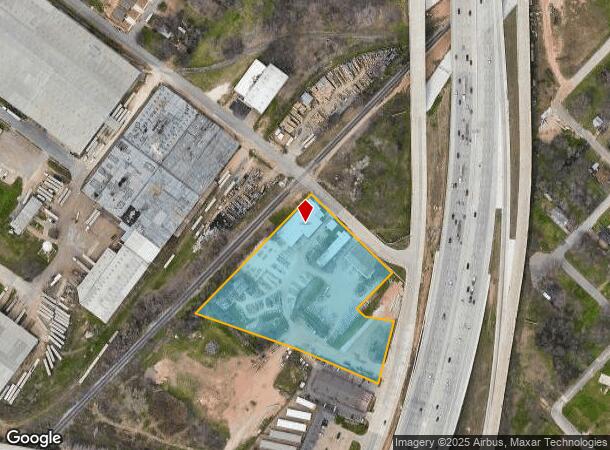  625 Peach St, Waco, TX Parcel Map