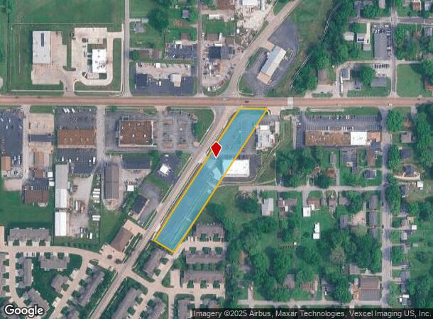 725 W Cambridge Blvd, O Fallon, IL Parcel Map