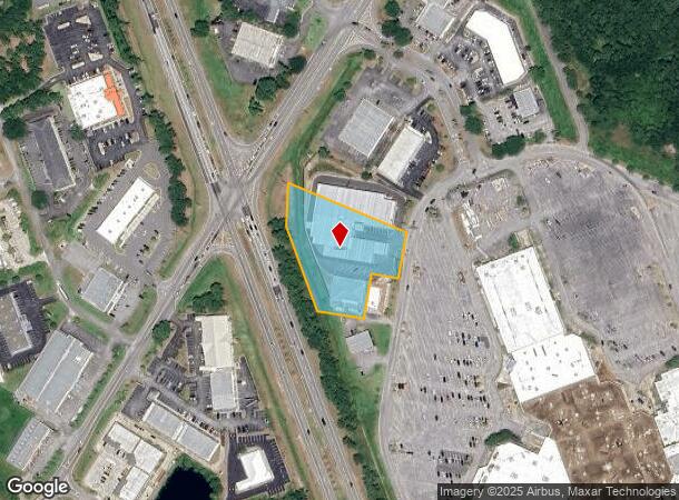  704 Mall Blvd, Brunswick, GA Parcel Map
