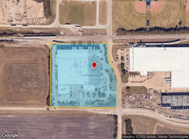  1480 Justin Rd, Rockwall, TX Parcel Map