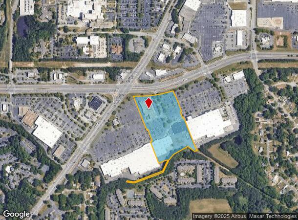  1757 E West Connector, Austell, GA Parcel Map