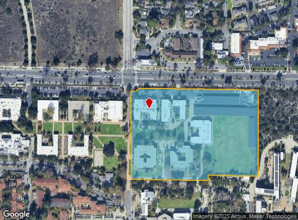 524 E Foothill Blvd, Claremont, CA Parcel Map