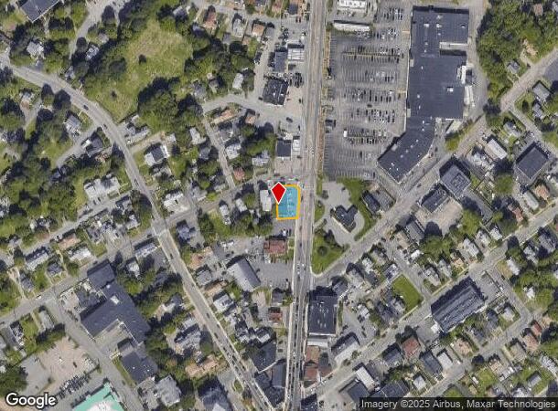  681 Washington St, Stoughton, MA Parcel Map