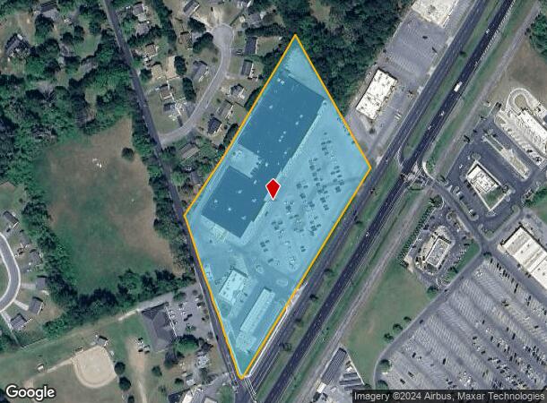  404 N Fruitland Blvd, Fruitland, MD Parcel Map