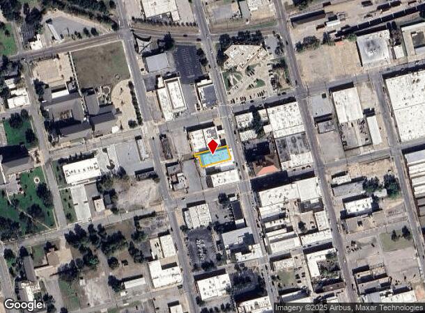 320 N Travis St, Sherman, TX Parcel Map