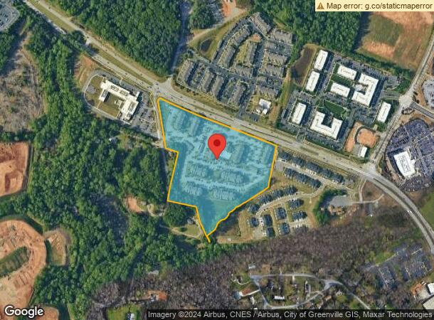  3434 Laurens Rd, Greenville, SC Parcel Map