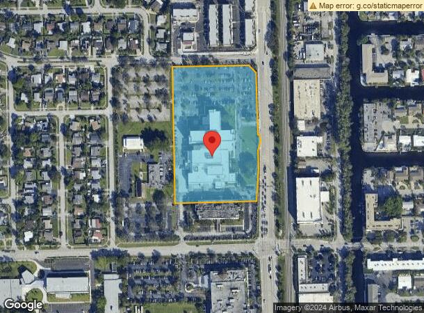  5757 N Dixie Hwy, Oakland Park, FL Parcel Map