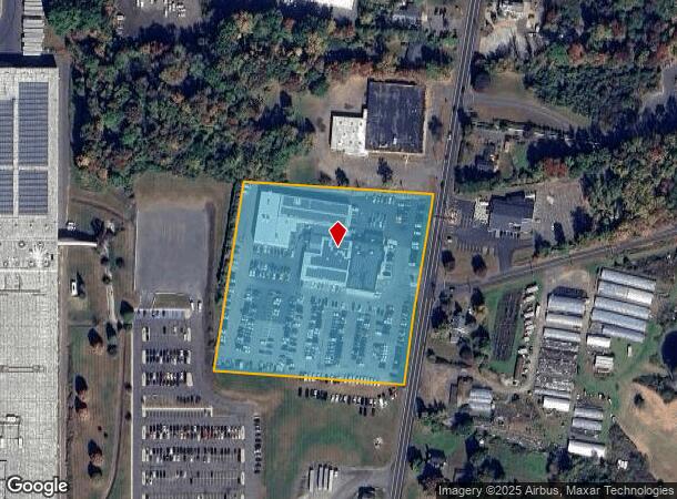  1405 Highland Ave, Cheshire, CT Parcel Map