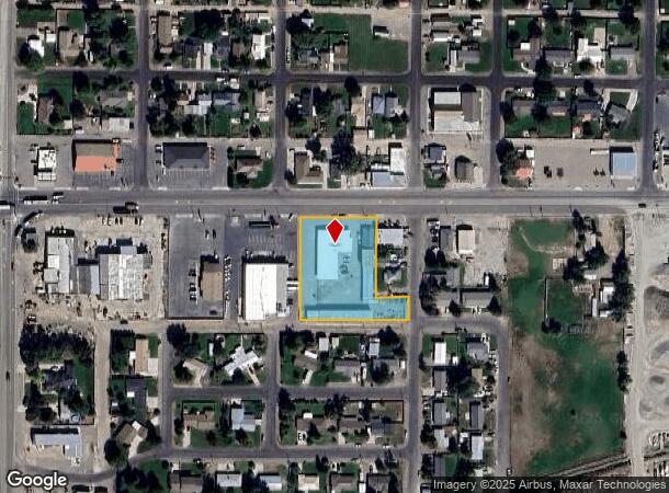 210 E Ellis St, Paul, ID Parcel Map