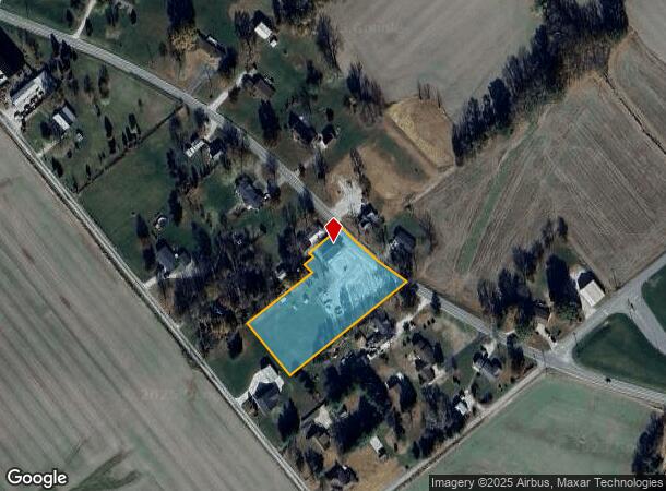  5749 E State Road 61, Vincennes, IN Parcel Map