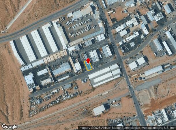 1631 Carse Dr, Boulder City, NV Parcel Map