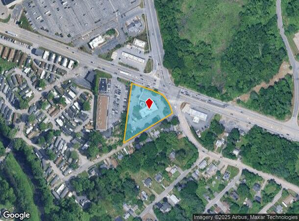 529 Sw Cutoff, Worcester, MA Parcel Map