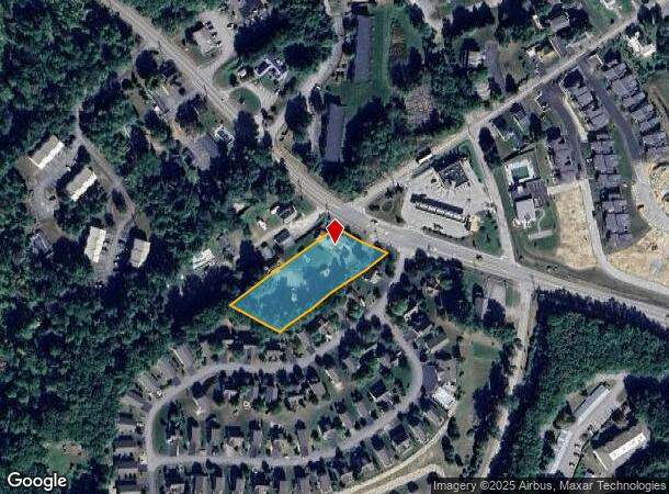 210 Endicott St N, Laconia, NH Parcel Map