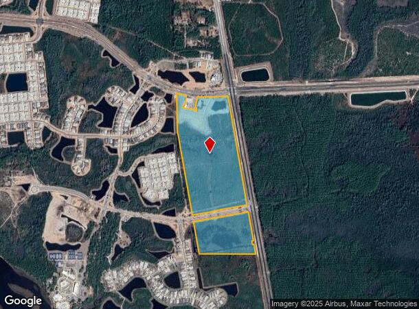 8411 W Bay Pkwy, Panama City Beach, FL Parcel Map