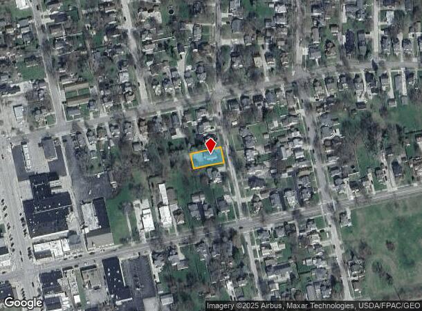 229 N Franklin St, Wauseon, OH Parcel Map