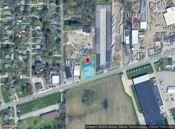  3070 Airport Hwy, Toledo, OH Parcel Map