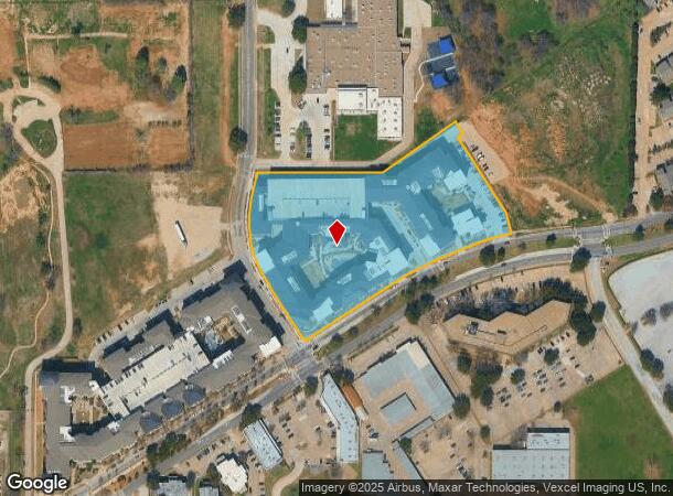 505 E Lamar Blvd, Arlington, TX Parcel Map
