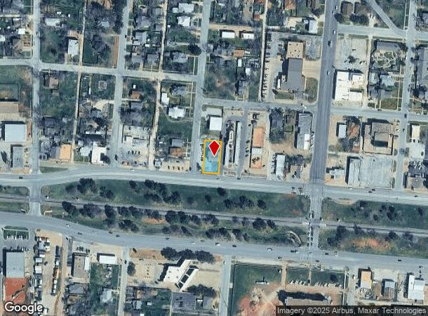  1740 N 1St St, Abilene, TX Parcel Map