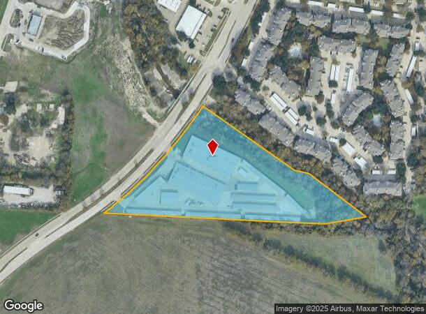  4200 K Ave, Plano, TX Parcel Map