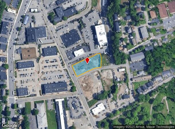  284 Grove St, Worcester, MA Parcel Map