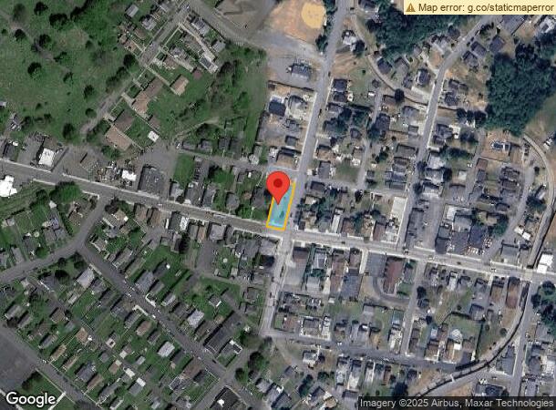  1100 Main St, Peckville, PA Parcel Map