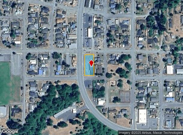  800 Harris St, Myrtle Point, OR Parcel Map