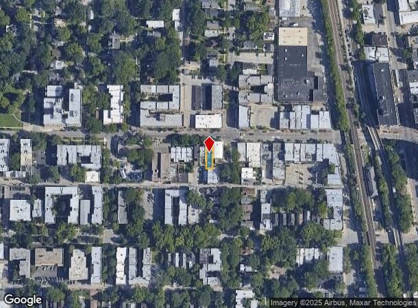  804 Main St, Evanston, IL Parcel Map