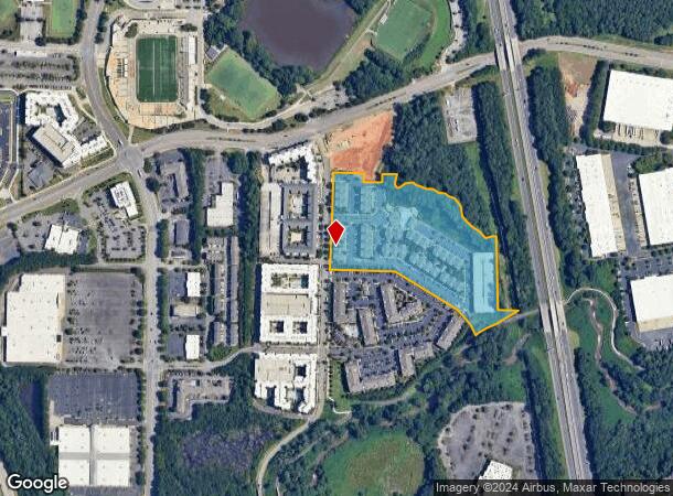  3044 Hidden Forest Ct, Marietta, GA Parcel Map