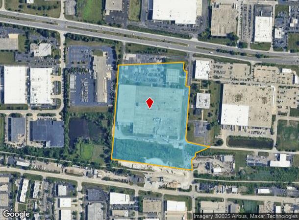 400 E North Ave, Carol Stream, IL Parcel Map