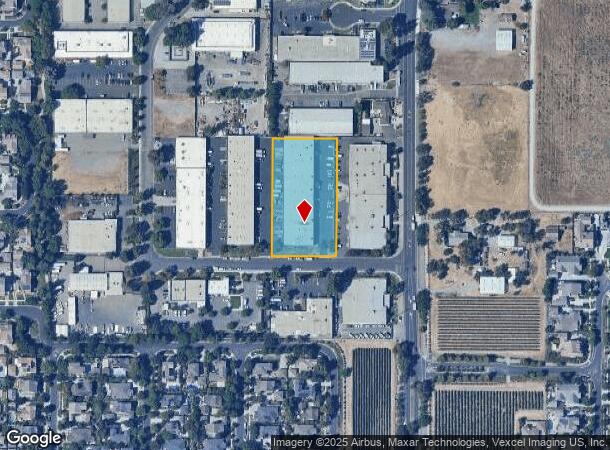  2402 Research Dr, Livermore, CA Parcel Map