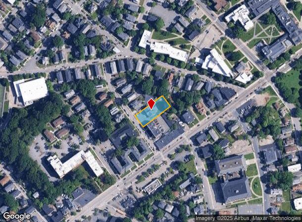  14 Clement St, Worcester, MA Parcel Map