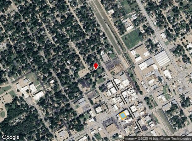  213 W Ennis Ave, Ennis, TX Parcel Map