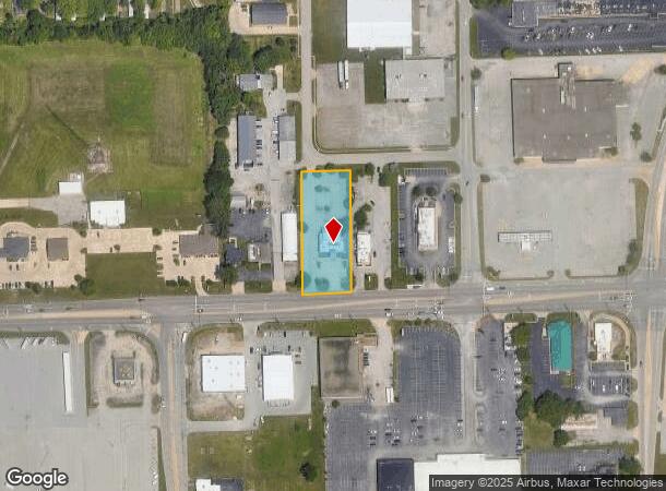 1280 E Pershing Rd, Decatur, IL Parcel Map