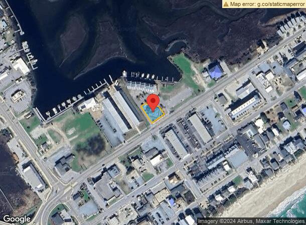  201 N New River Dr, Surf City, NC Parcel Map