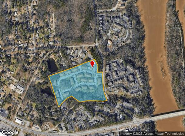 1000 Bentley Ct, Columbia, SC Parcel Map