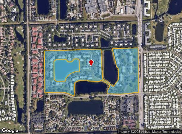  1 Southern Cross Ln, Boynton Beach, FL Parcel Map