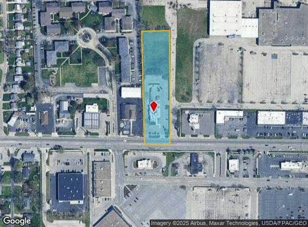 1844 W Laskey Rd, Toledo, OH Parcel Map