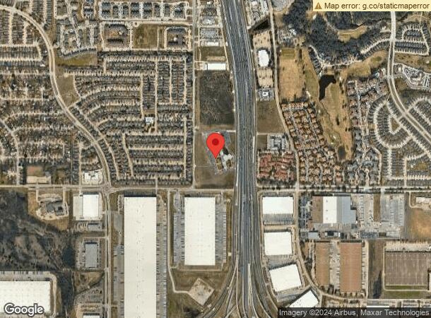  5851 North Fwy, Fort Worth, TX Parcel Map