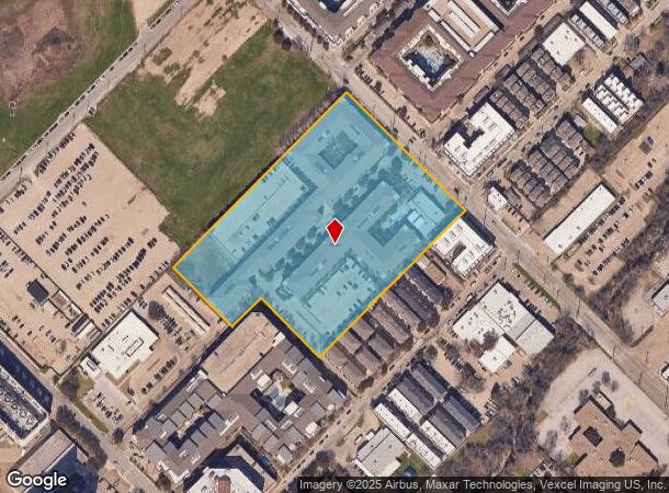 5959 Maple Ave, Dallas, TX Parcel Map