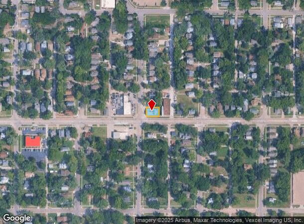  1638 Sw Clay St, Topeka, KS Parcel Map