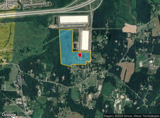  1822 Youngs Mill Rd, Greensboro, NC Parcel Map